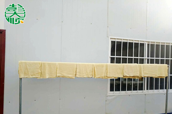 周口項城客戶制作的豆腐皮產(chǎn)品