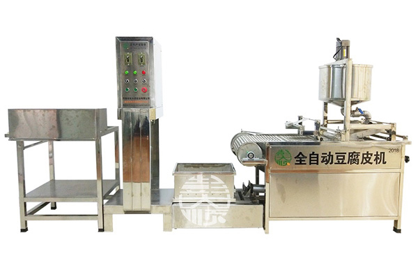 小型自動豆腐皮機器