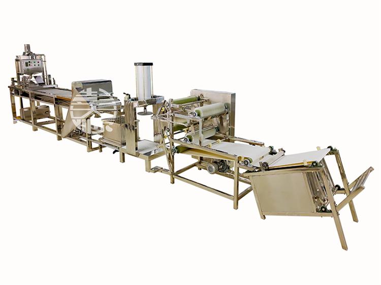 豆腐皮機(jī)雙剝+疊皮機(jī)