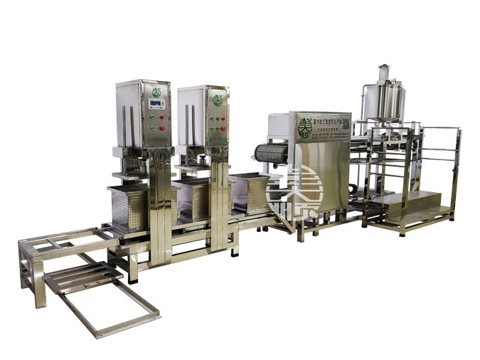 全自動豆腐皮機圖片